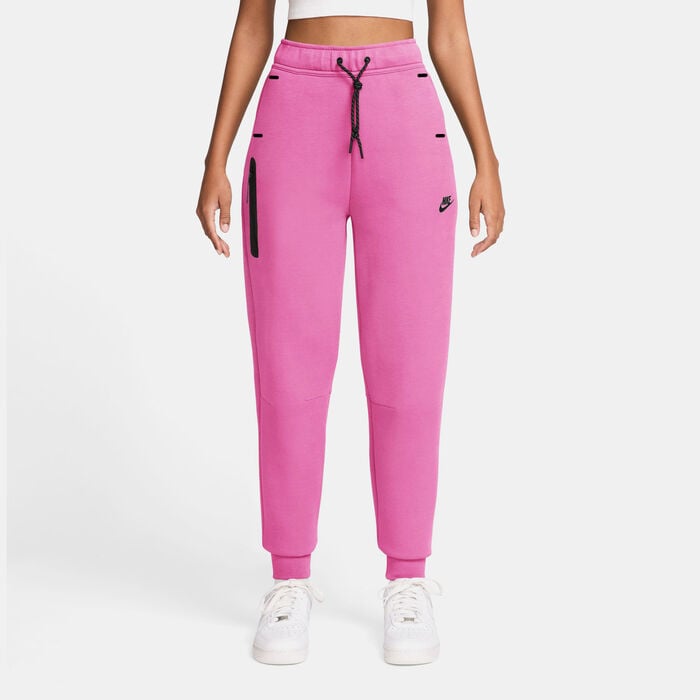 Nike Women's Sportswear Tech Fleece Joggers Pink Nike Women's Sportswear Tech Fleece Joggers Pink image number 0