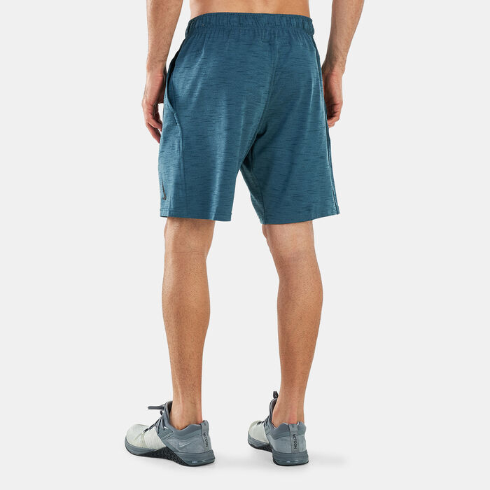 Nike Men's Dri-FIT Hyperdry Yoga Shorts Blue Nike Men's Dri-FIT Hyperdry Yoga Shorts Blue image number 1
