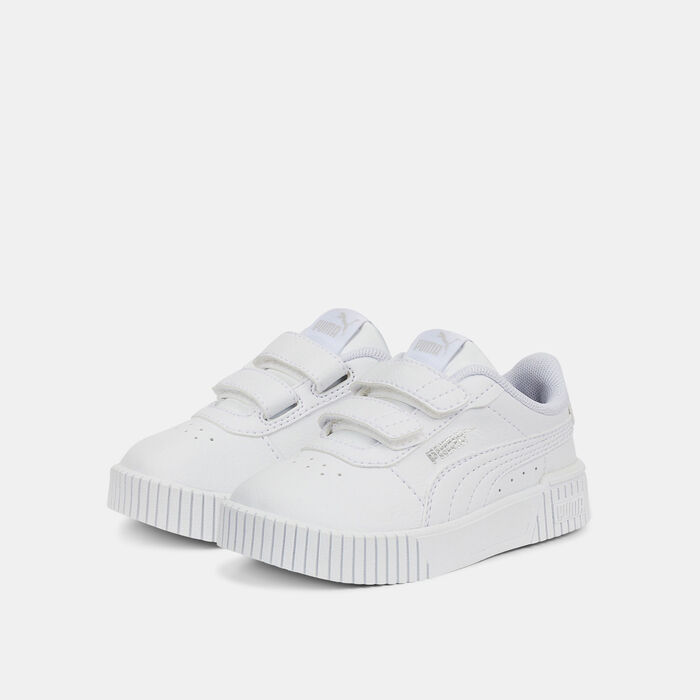 PUMA Kids' Carina 2.0 Velcro Shoes White PUMA Kids' Carina 2.0 Velcro Shoes White image number 1