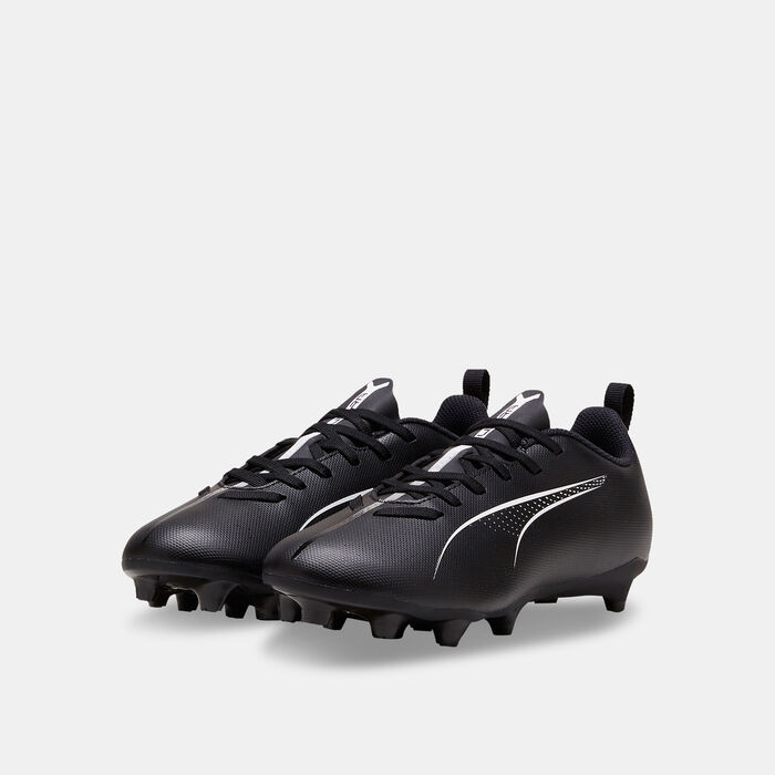 PUMA Kids' ULTRA 5 PLAY Firm Ground/Artifical Ground Football Shoes White image number 1