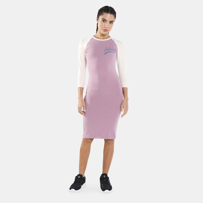 adidas Originals Women's Modern B-Ball Dress Pink adidas Originals Women's Modern B-Ball Dress Pink image number 0