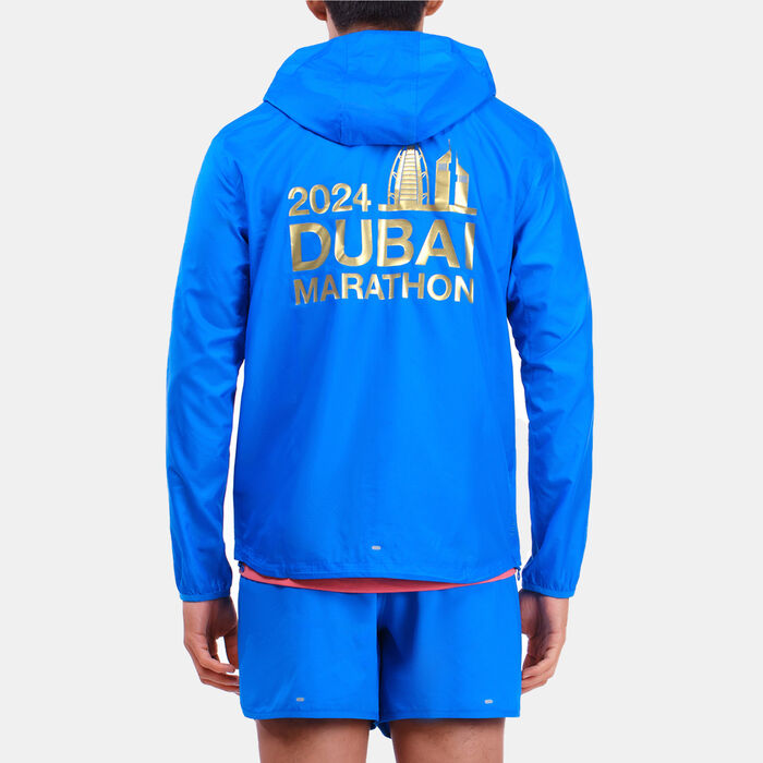 adidas Men's Dubai Marathon Runners Jacket Blue adidas Men's Dubai Marathon Runners Jacket Blue image number 1