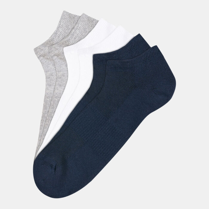 Sun and Sand Sports Men's Sports Ankle Socks (3 Pack) - L/XL White Sun and Sand Sports Men's Sports Ankle Socks (3 Pack) - L/XL White image number 0