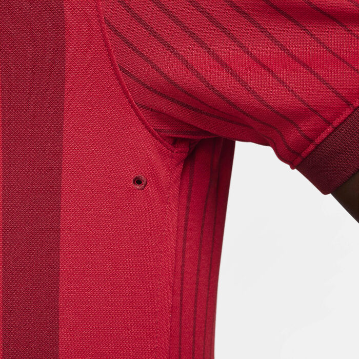 Nike Men's Dri-FIT Polo Shirt Red Nike Men's Dri-FIT Polo Shirt Red image number 4
