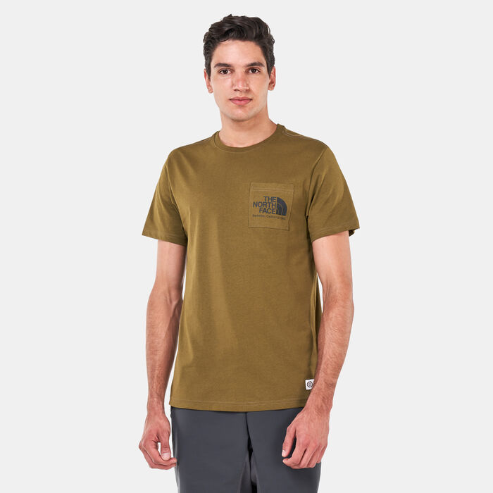 The North Face Men's Berkeley California Pocket T-Shirt Green The North Face Men's Berkeley California Pocket T-Shirt Green image number 0