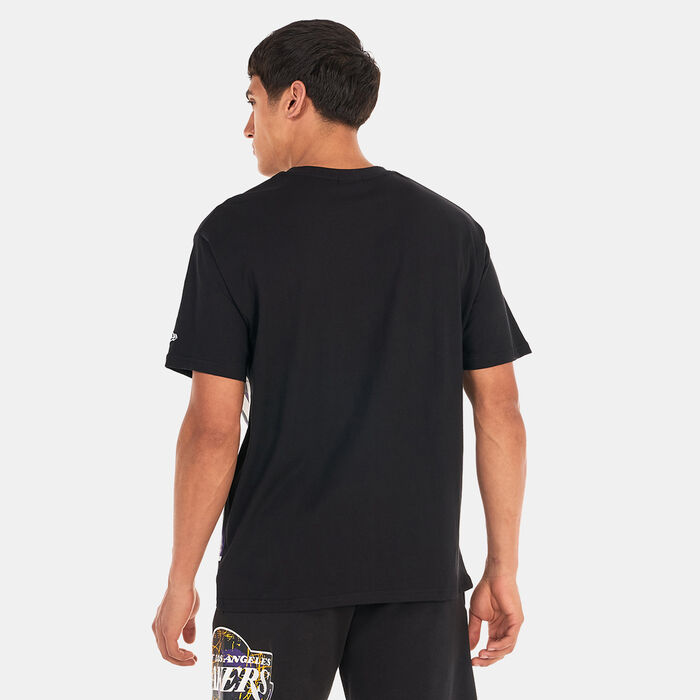 New Era Large LA Lakers Team Logo T-Shirt Black New Era Large LA Lakers Team Logo T-Shirt Black image number 2
