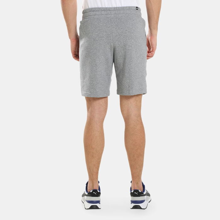 PUMA Men's Essentials+ Tape Shorts Grey PUMA Men's Essentials+ Tape Shorts Grey image number 1