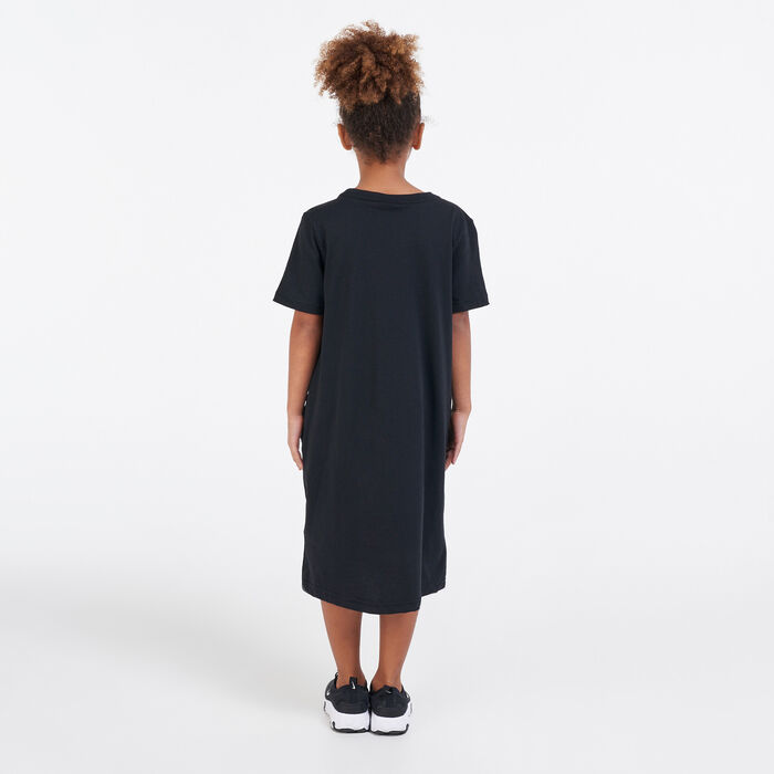 Nike Kids' Sportswear Futura T-Shirt Dress Black image number 1