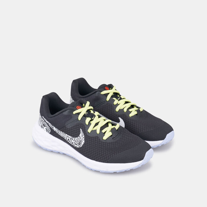 Nike Kids' Revolution 6 NN JP Road Running Shoe (Older Kids) Black image number 1