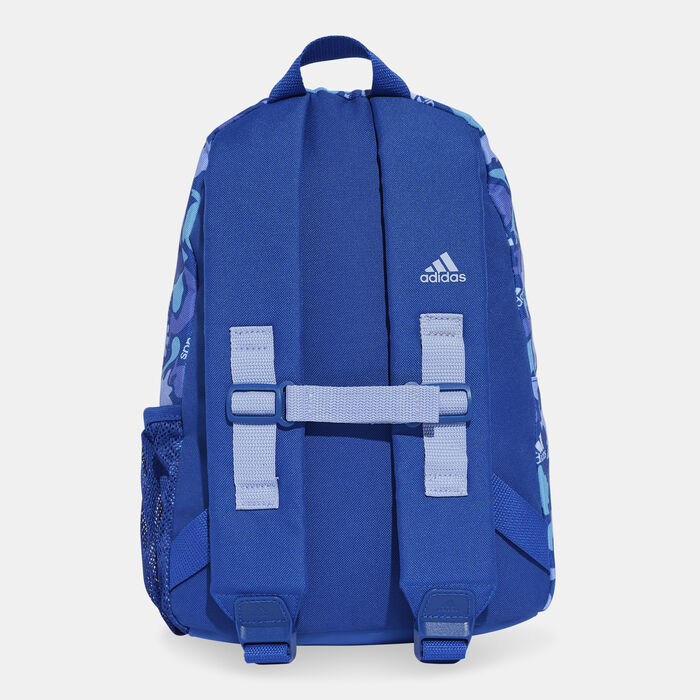 adidas Kids' Printed Backpack Blue adidas Kids' Printed Backpack Blue image number 1