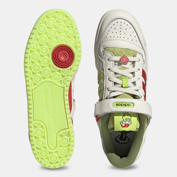 adidas Men's Forum Low x The Grinch Shoes White image number 4