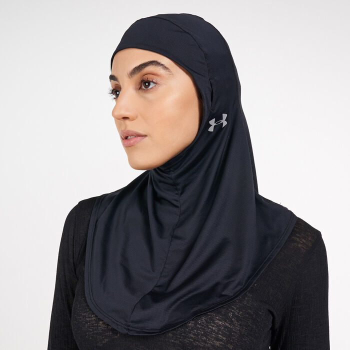 Under Armour Women's UA Sport Hijab Black Under Armour Women's UA Sport Hijab Black image number 0