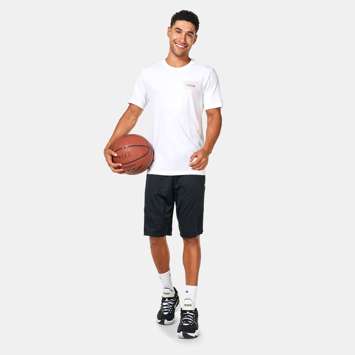 Nike Men's Dri-FIT LeBron Basketball T-Shirt White image number 2