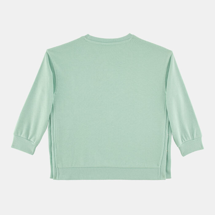 Sun and Sand Sports Kids' Pocket Sweatshirt Green Sun and Sand Sports Kids' Pocket Sweatshirt Green image number 1