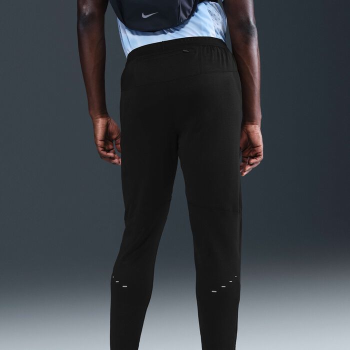 Nike Men's Stride Knit Running Pants Black Nike Men's Stride Knit Running Pants Black image number 2