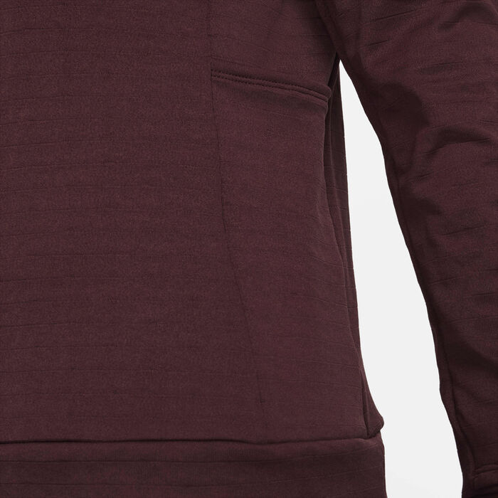 Nike Women's Therma-FIT Swift Element Running Top Brown Nike Women's Therma-FIT Swift Element Running Top Brown image number 4