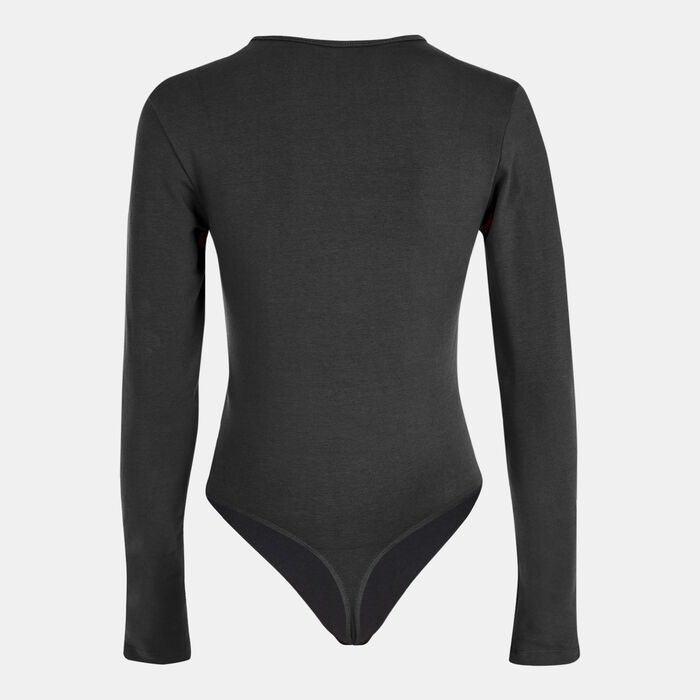 Nike Women's Sportswear Icon Clash Bodysuit Black image number 1