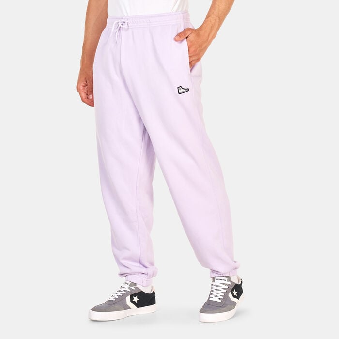 Converse Go-To Chuck Taylor Sneaker Patch Logo Joggers Purple Converse Go-To Chuck Taylor Sneaker Patch Logo Joggers Purple image number 0