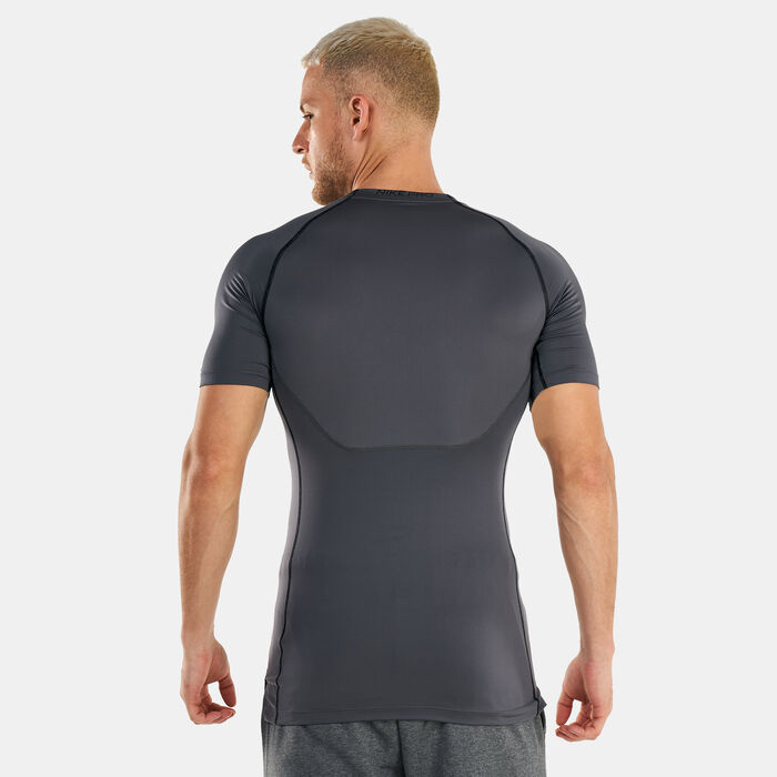 Nike Men's Pro Dri-Fit T-Shirt Grey Nike Men's Pro Dri-Fit T-Shirt Grey image number 1