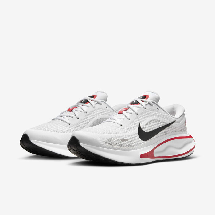 Nike Men's Journey Run Road Running Shoes White Nike Men's Journey Run Road Running Shoes White image number 4