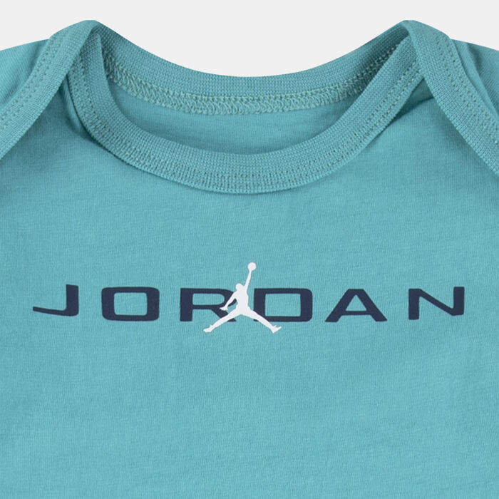 Jordan Kids' Brooklyn Essentials Bodysuits (3-Pack) Green image number 4