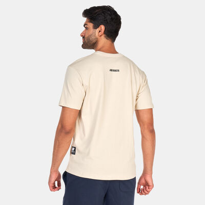 New Balance Men’s Jacob Rochester Water T-Shirt Beige New Balance Men’s Jacob Rochester Water T-Shirt Beige