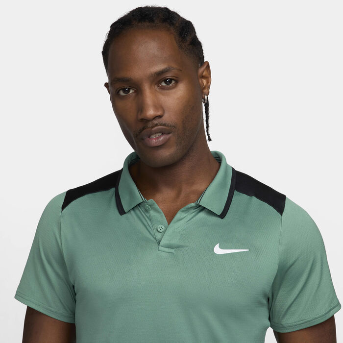 Nike Men's Court Advantage Polo Shirt Green Nike Men's Court Advantage Polo Shirt Green image number 2