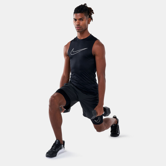Nike Men's Dri-FIT Long Shorts Black Nike Men's Dri-FIT Long Shorts Black image number 2