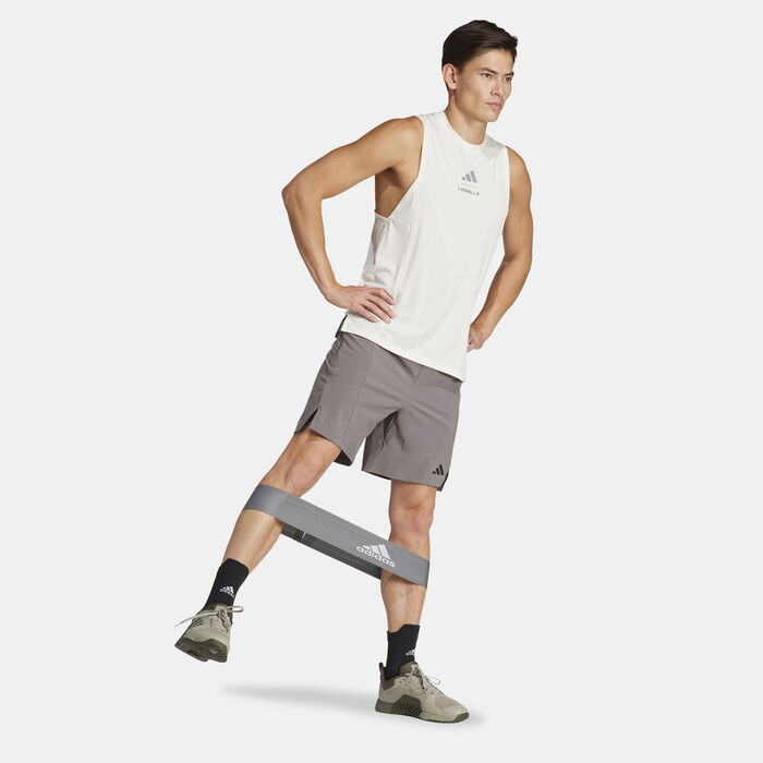 adidas Men's Designed for Training Shorts Grey image number 2