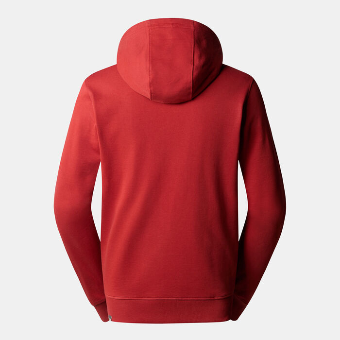 The North Face Men's Light Drew Peak Pullover Hoodie Red The North Face Men's Light Drew Peak Pullover Hoodie Red image number 1