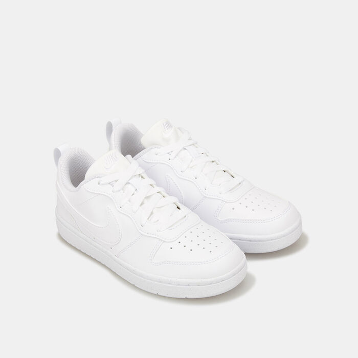 Nike Kids' Court Borough Low Recraft Shoes White Nike Kids' Court Borough Low Recraft Shoes White image number 1