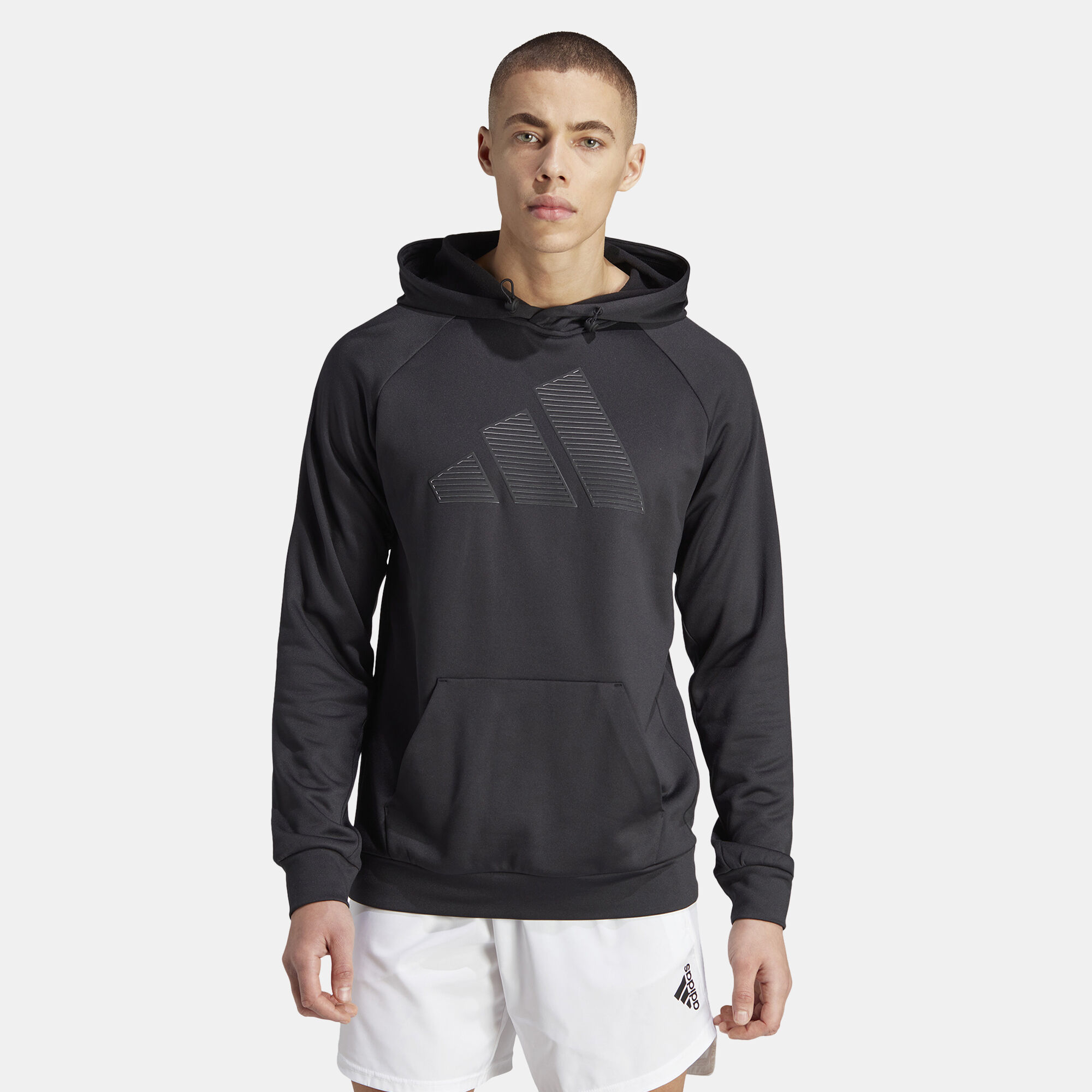 Buy adidas Men s Game And Go Big Logo Training Hoodie Black in KSA