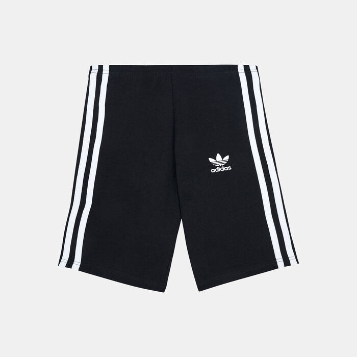 adidas Originals Kids' Adicolor Cycling Shorts Black adidas Originals Kids' Adicolor Cycling Shorts Black image number 0