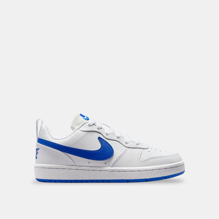 Nike Kids' Court Borough Low Recraft Shoes White Nike Kids' Court Borough Low Recraft Shoes White image number 0
