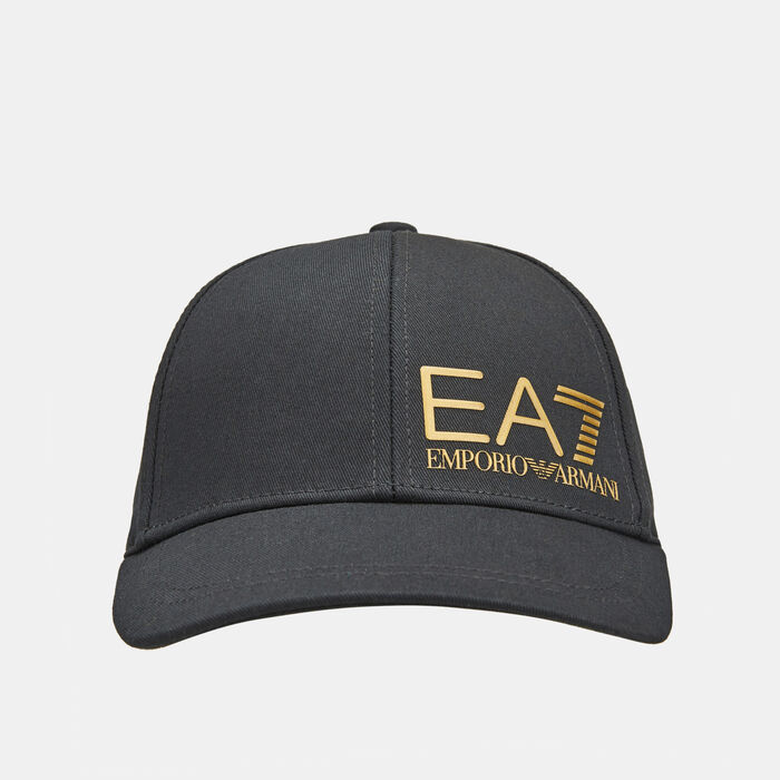 EA7 Emporio Armani Graphic Baseball Cap Black EA7 Emporio Armani Graphic Baseball Cap Black image number 0