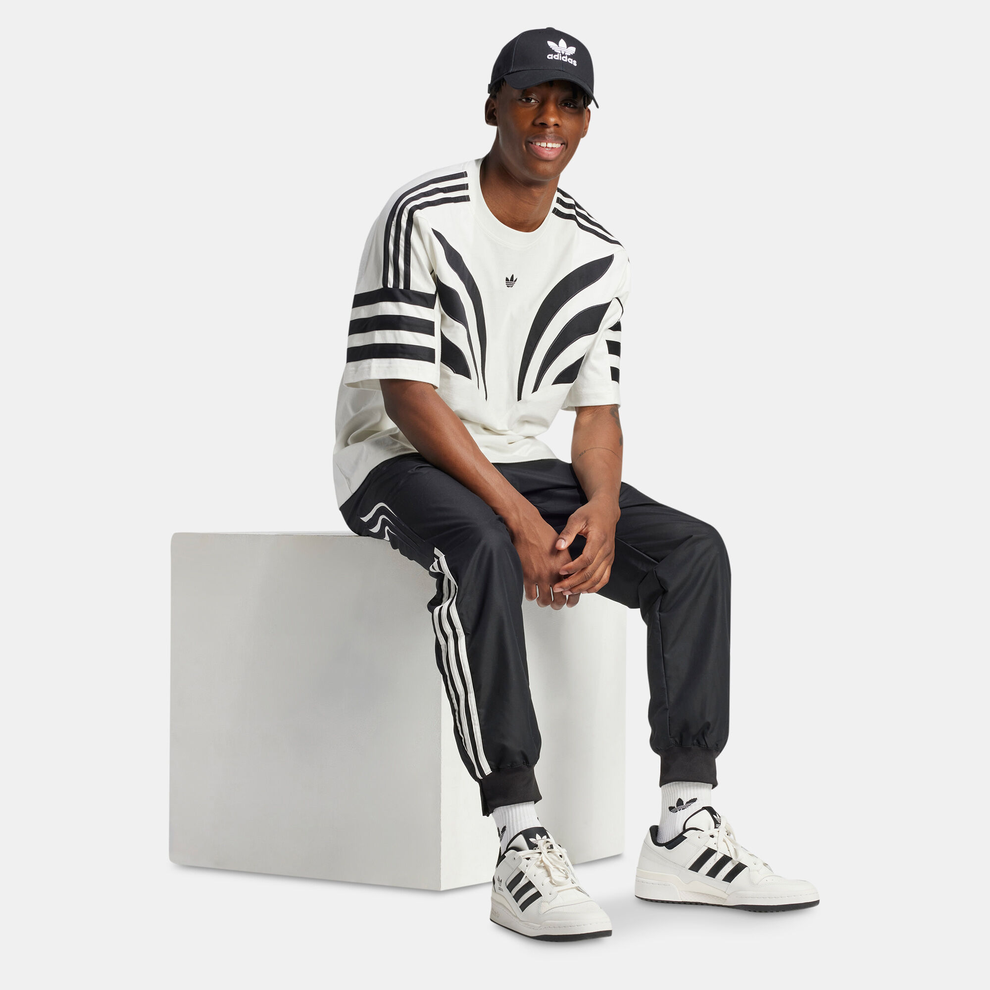 Shop adidas Originals Men's Q3 Atlanta T-Shirt White Online