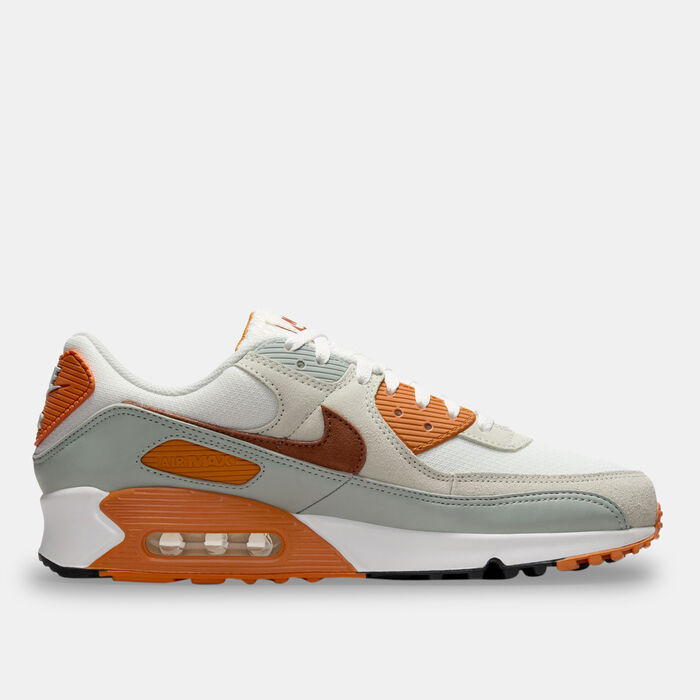 Nike Men's Air Max 90 Shoes Grey Nike Men's Air Max 90 Shoes Grey image number 0
