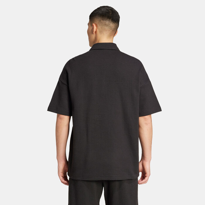 adidas Men's ALL SZN Polo Shirt Black adidas Men's ALL SZN Polo Shirt Black image number 1