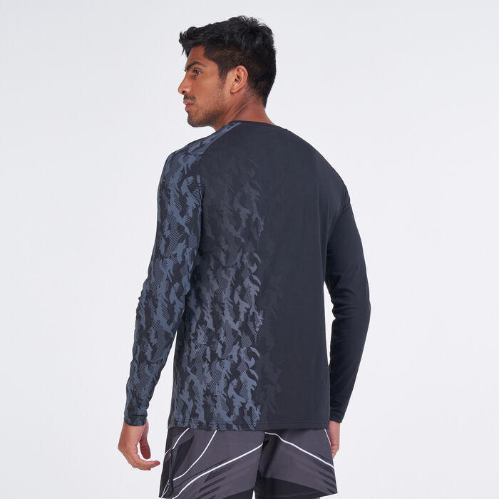 Venum Men's x UFC Authentic Fight Week Long Sleeves T-Shirt Black image number 1