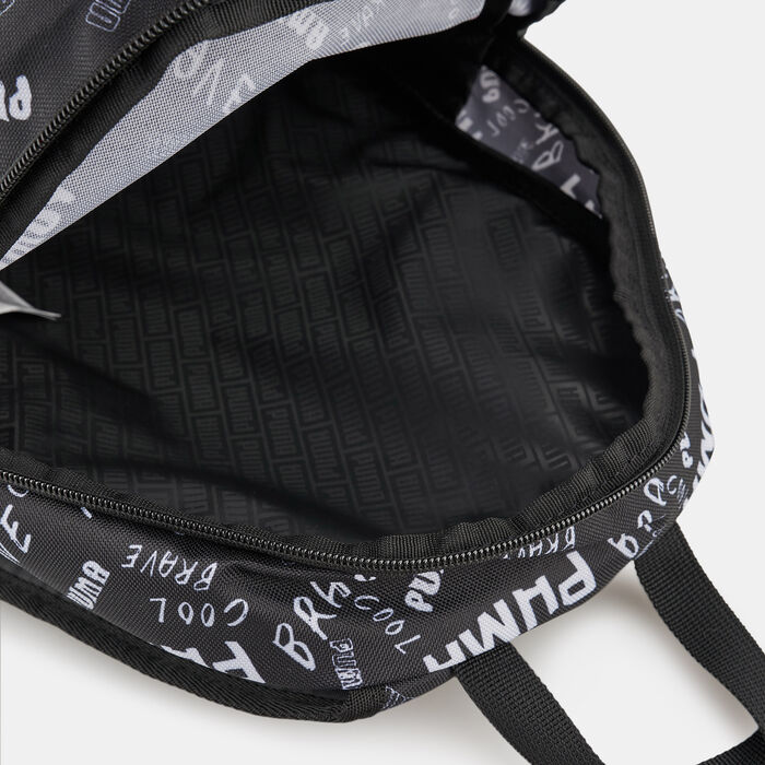 PUMA Kids' Phase Backpack (Small) Black PUMA Kids' Phase Backpack (Small) Black image number 3