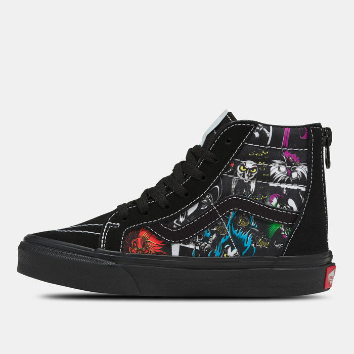 Vans Disney Sk8-Hi Unisex Zip Shoes Multi-Color image number 2