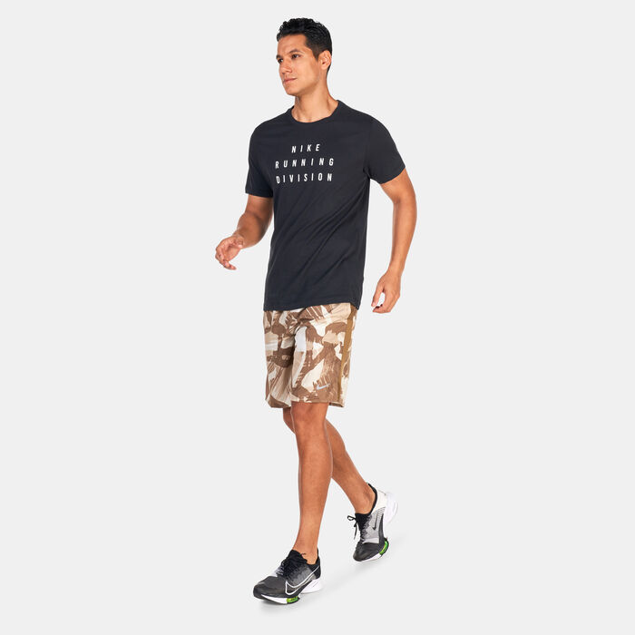 Nike Men's Dri-FIT Run Division T-Shirt Black Nike Men's Dri-FIT Run Division T-Shirt Black image number 2
