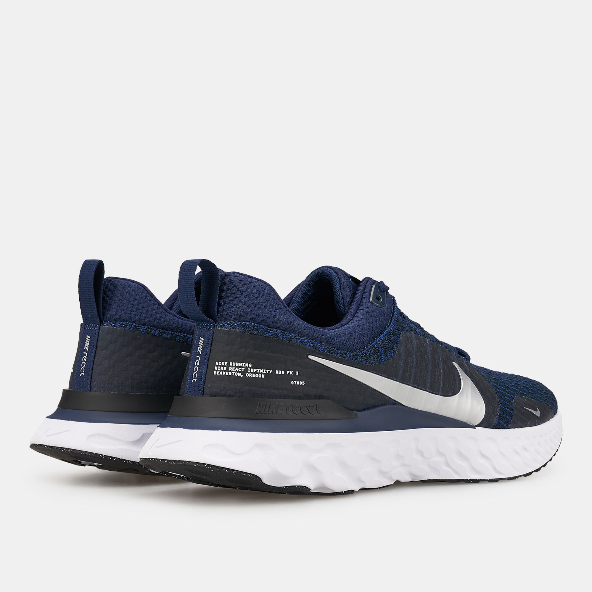 Men s React Infinity Run Flyknit 3 Shoe Blue Nike in KSA SSS