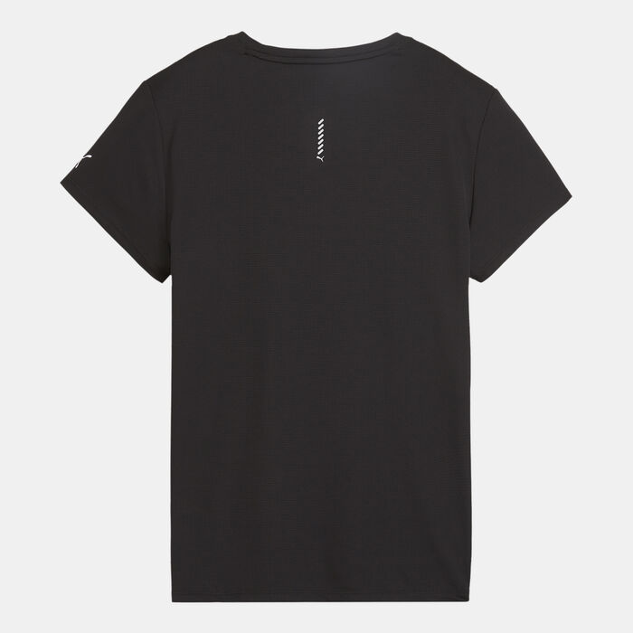 PUMA Women's RUN FAVOURITE Graphic T-Shirt Black image number 1