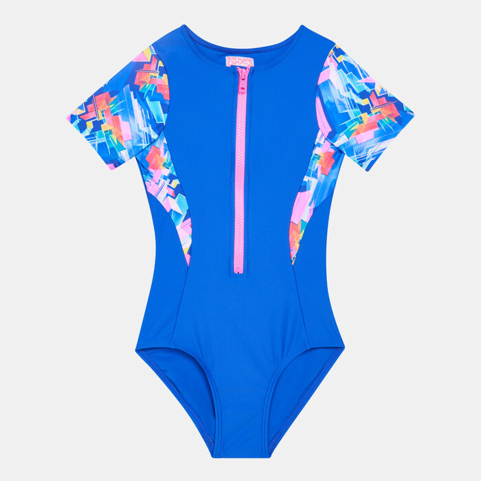 Kids' Digital Geo Swimsuit Kids' Digital Geo Swimsuit image number 0