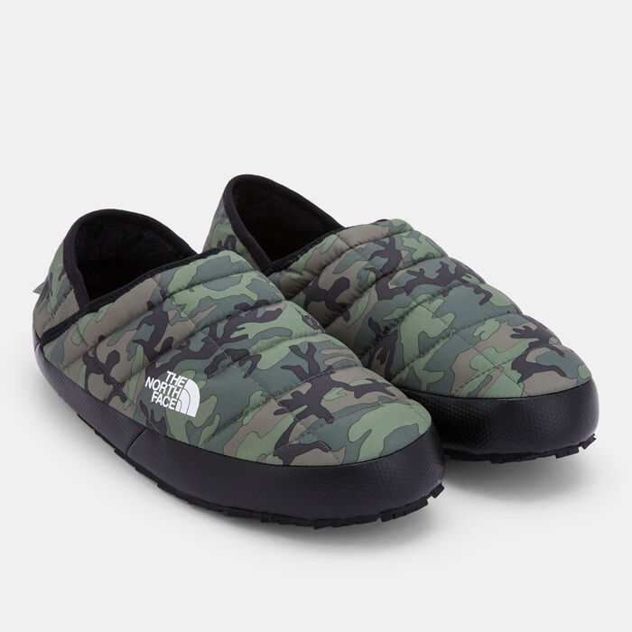 The North Face Men's Thermoball Traction V Mule Slip-On Shoes Green image number 2