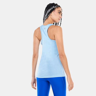 Under Armour Women's UA Tech™ Training Tank Top Blue Under Armour Women's UA Tech™ Training Tank Top Blue