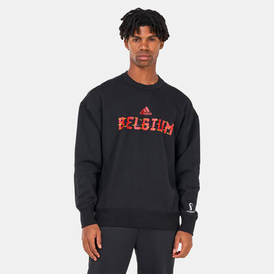 adidas Men's FIFA World Cup 2022™ Belgium Sweatshirt Black adidas Men's FIFA World Cup 2022™ Belgium Sweatshirt Black