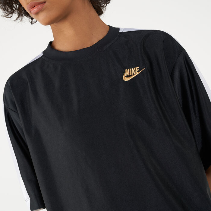 Nike Women's Sportswear Glam Dunk T-Shirt White Nike Women's Sportswear Glam Dunk T-Shirt White image number 3