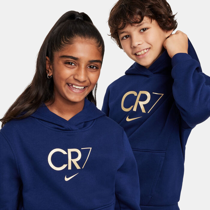 Nike Kids' CR7 Club Hoodie Blue Nike Kids' CR7 Club Hoodie Blue image number 3